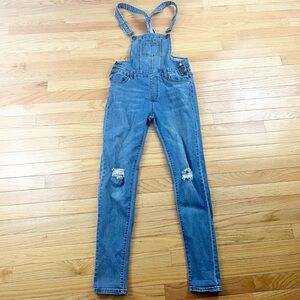 American Bazi Denim Overalls Size Medium